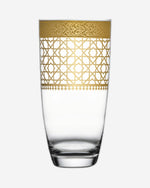 مجموعة أكواب ديملاج قرطبة من 6 قطع (ذهبي)