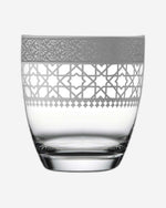 مجموعة ديملاج قرطبة من 6 أكواب قصيرة (بلاتينيوم)