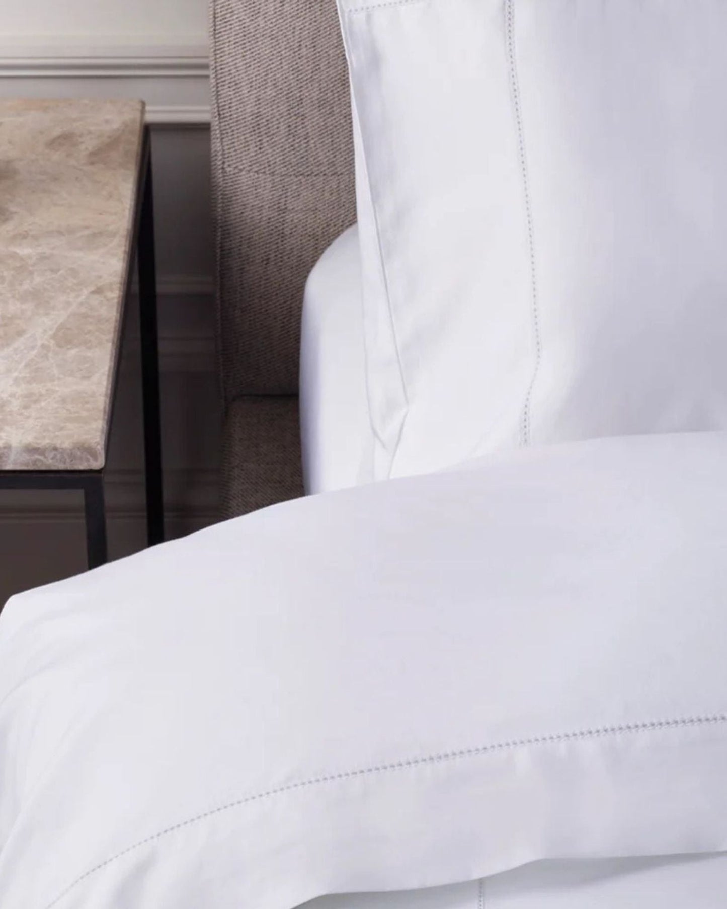 غطاء لحاف "500 خيط سوبيما" من جاسبر كونران باللون الأبيض