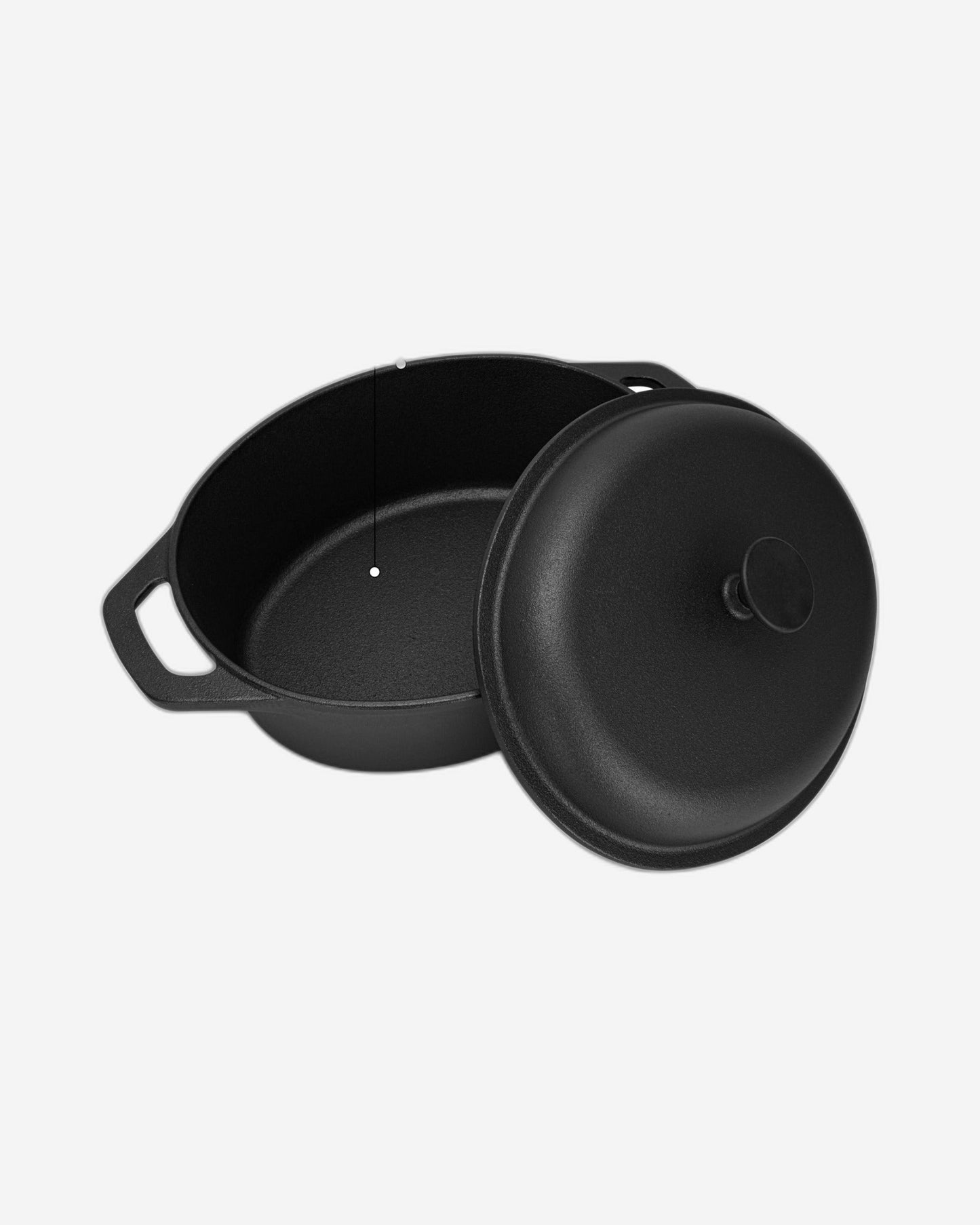 قدر فيسمان من الحديد الزهر سعة 6 لتر