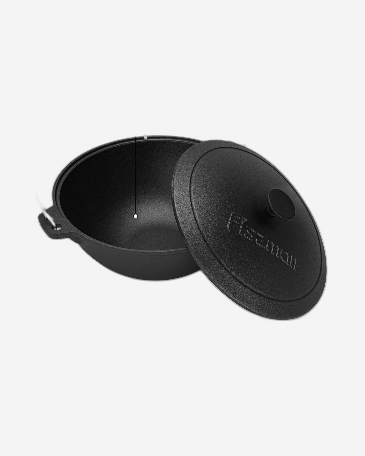 فرن هولندي من فيسمان سعة 6 لترات مع غطاء من الحديد الزهر