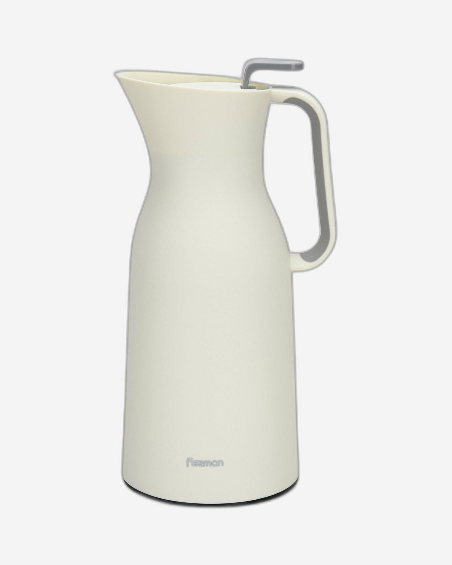 قارورة فيسمان المعزولة بالفراغ، سعة 1000 مل، بيضاء اللون مع بطانة زجاجية وردية اللون