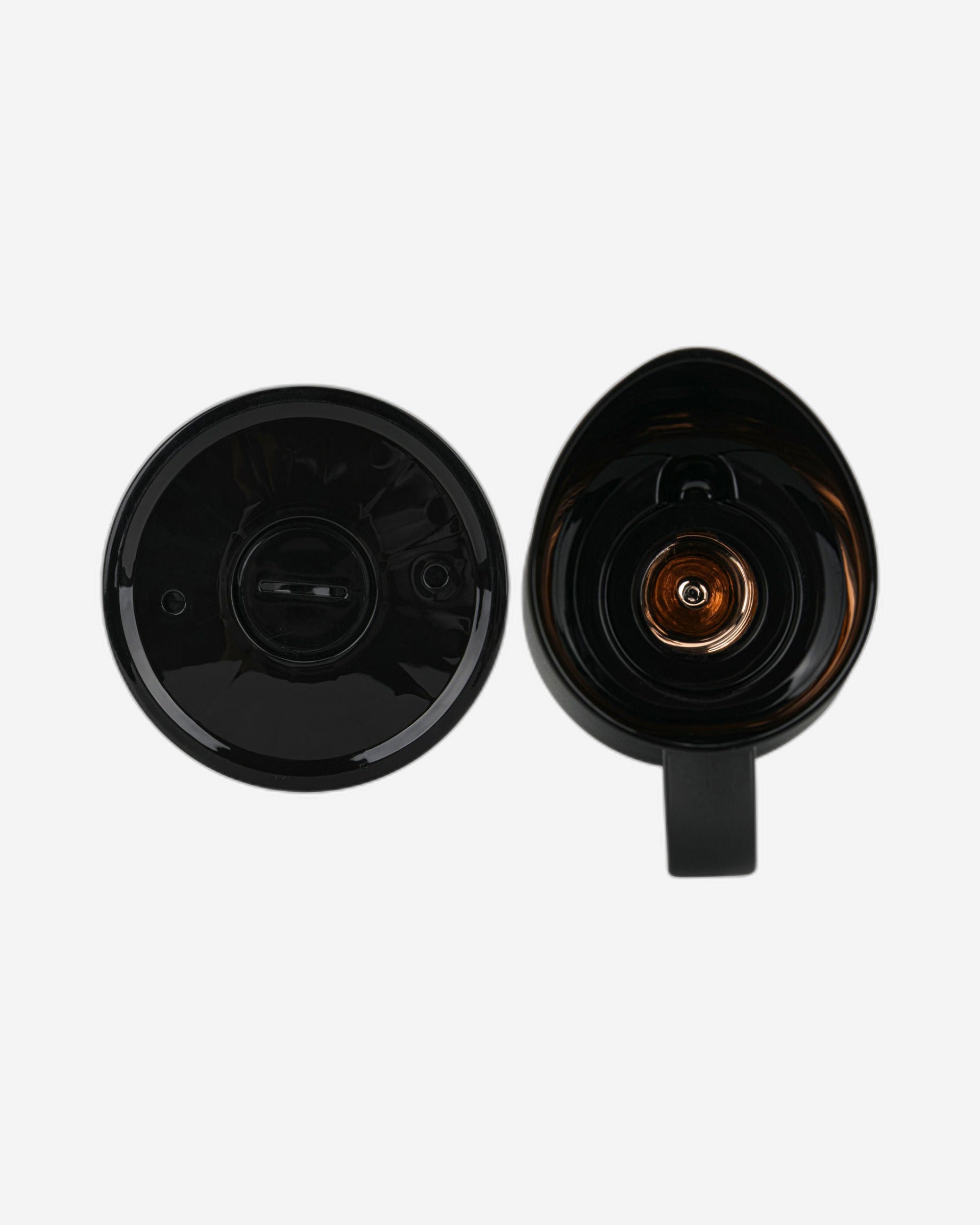 قارورة فيسمان المعزولة بالفراغ، سعة 1000 مل، لون أسود مع بطانة زجاجية وردية