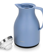 قارورة فيسمان المعزولة بالتفريغ، سعة 1000 مل، لون بنفسجي مع بطانة زجاجية وردية