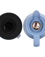 قارورة فيسمان المعزولة بالتفريغ، سعة 1000 مل، لون بنفسجي مع بطانة زجاجية وردية