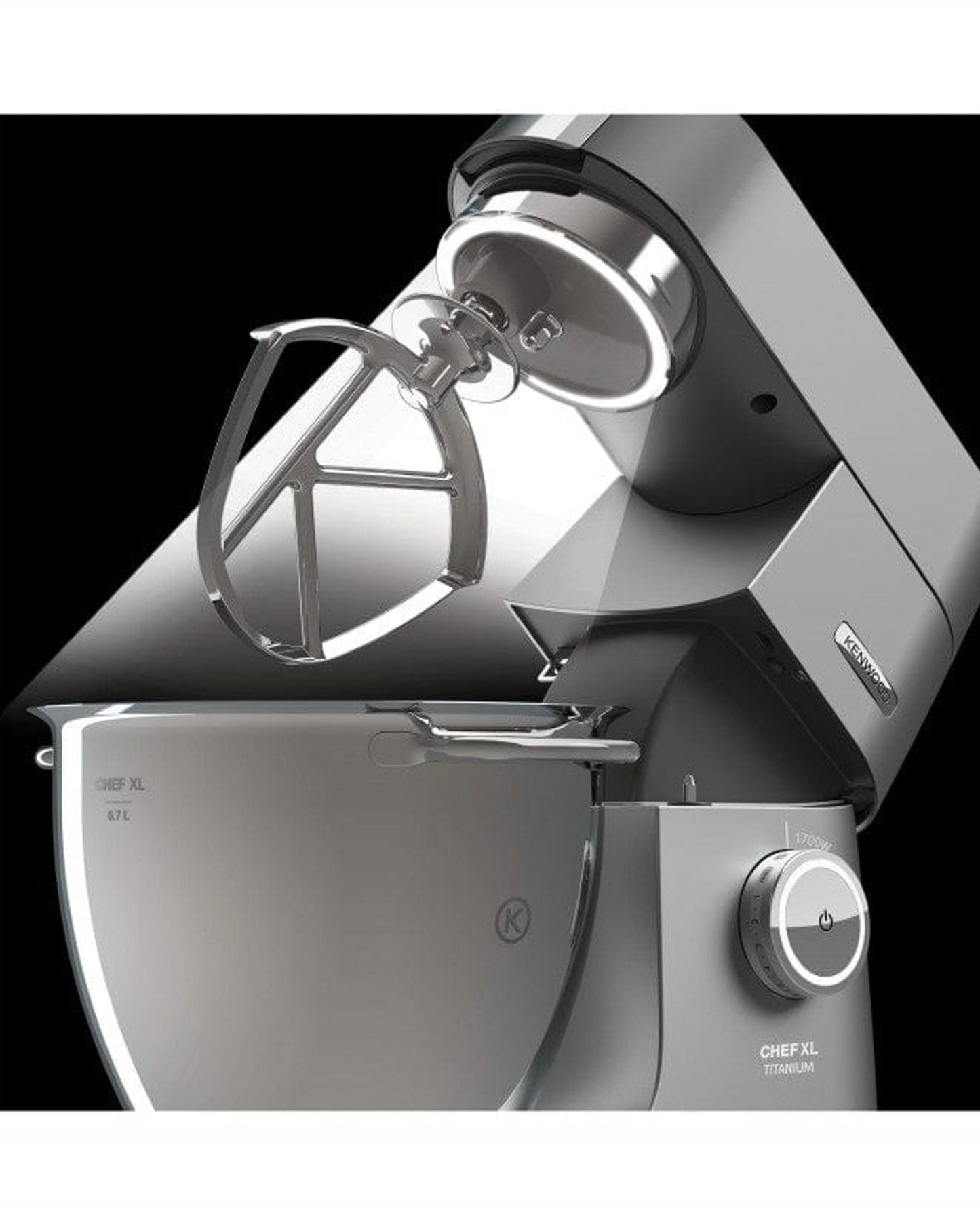 ماكينة المطبخ كينوود تيتانيوم سعة 6.7 لتر