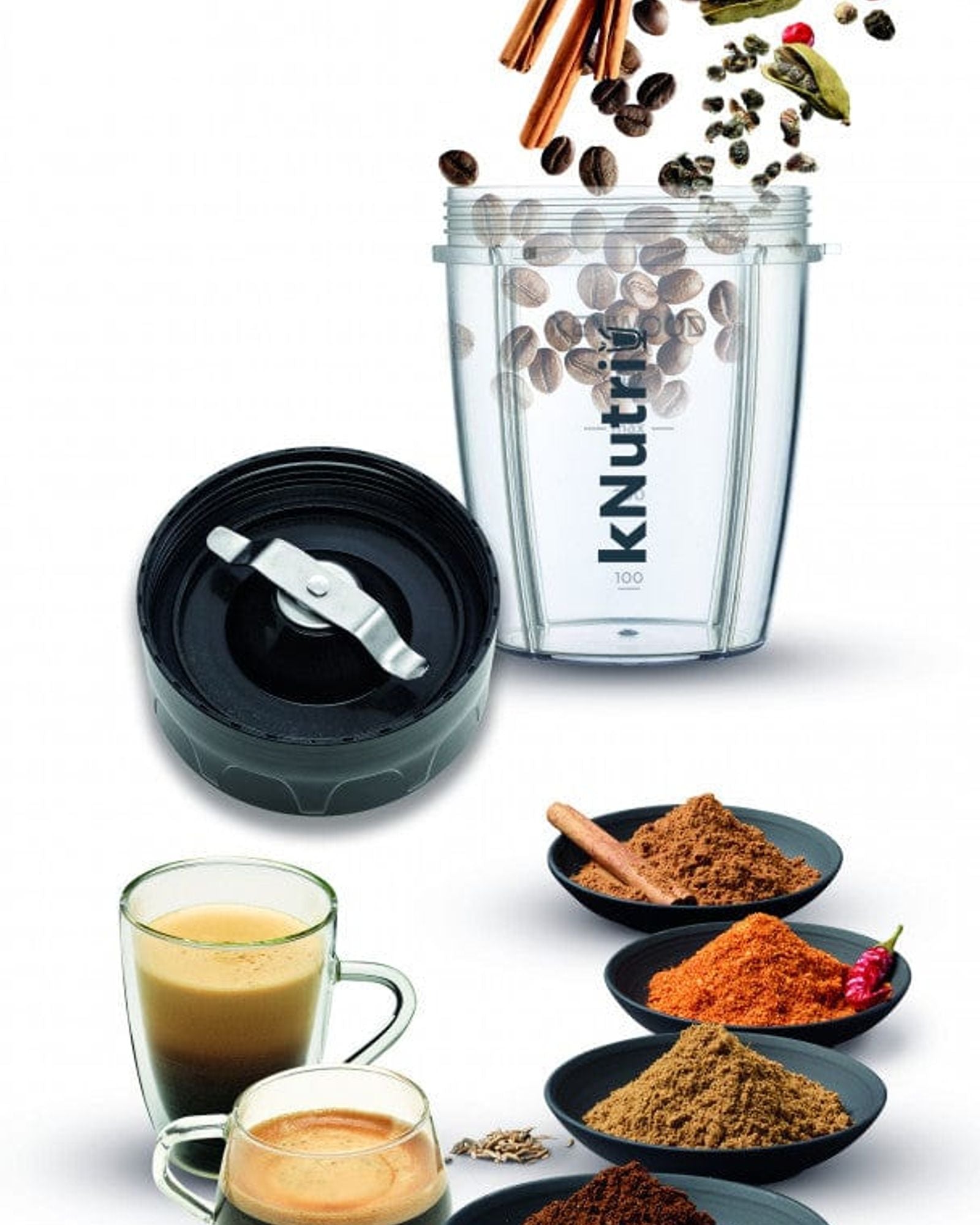 خلاط كينوود مع مرطبانين