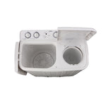 غسالة ملابس TCL ذات حوضين سعة 8 كجم