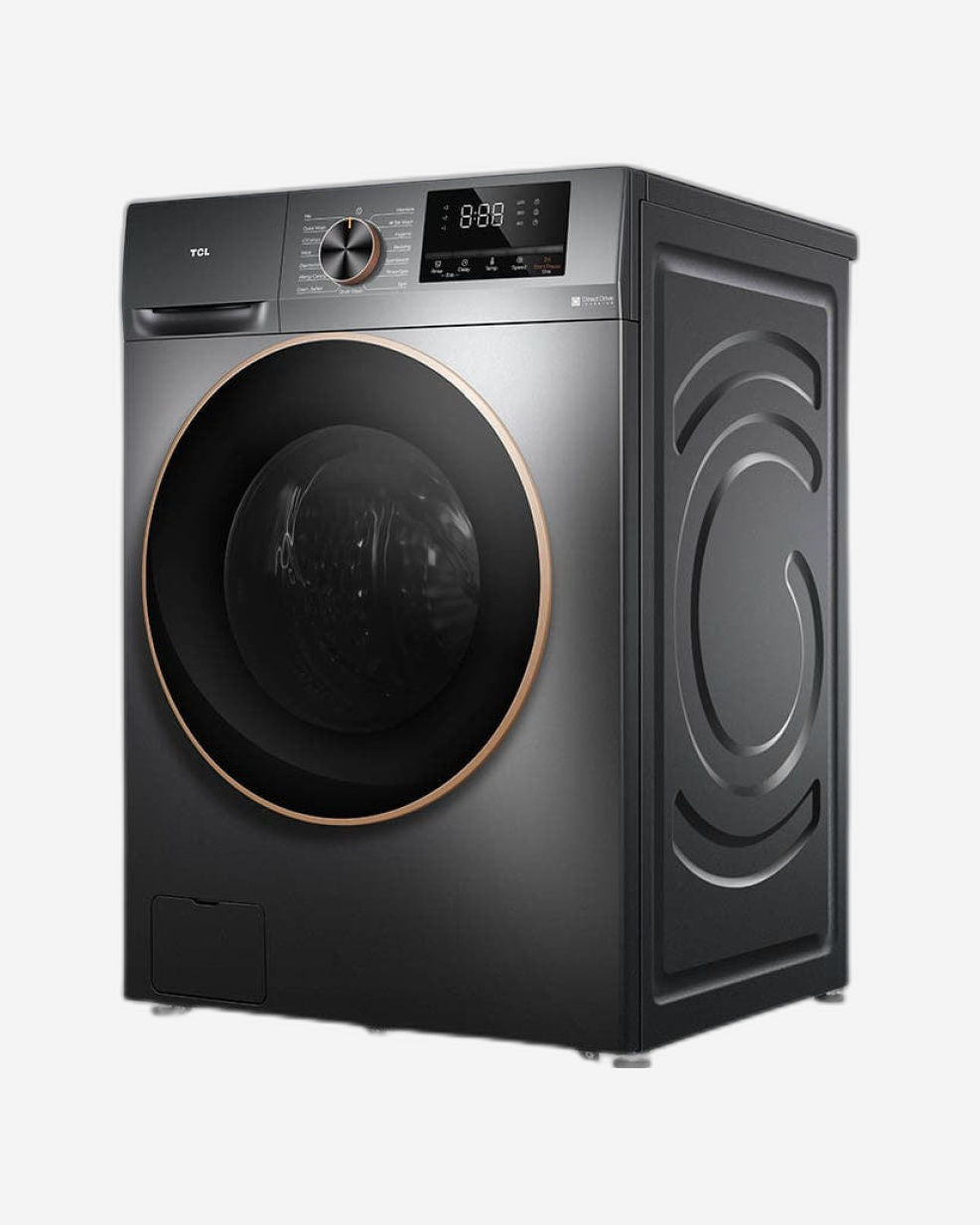 غسالة ملابس TCL تحميل أمامي سعة 10 كجم