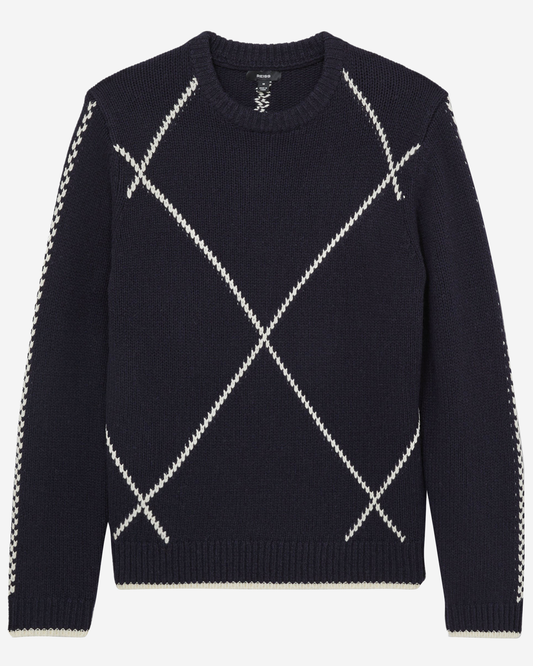 Reiss LS Wool Interest Crew Neck Jumper