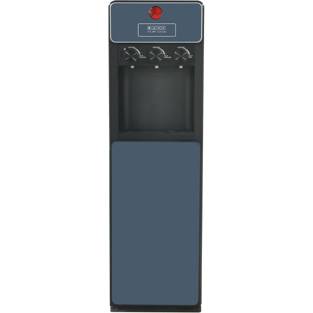 Hoover Bottom Loading Water Dispenser 3 Tap, Dial Knob , Navy Blue.