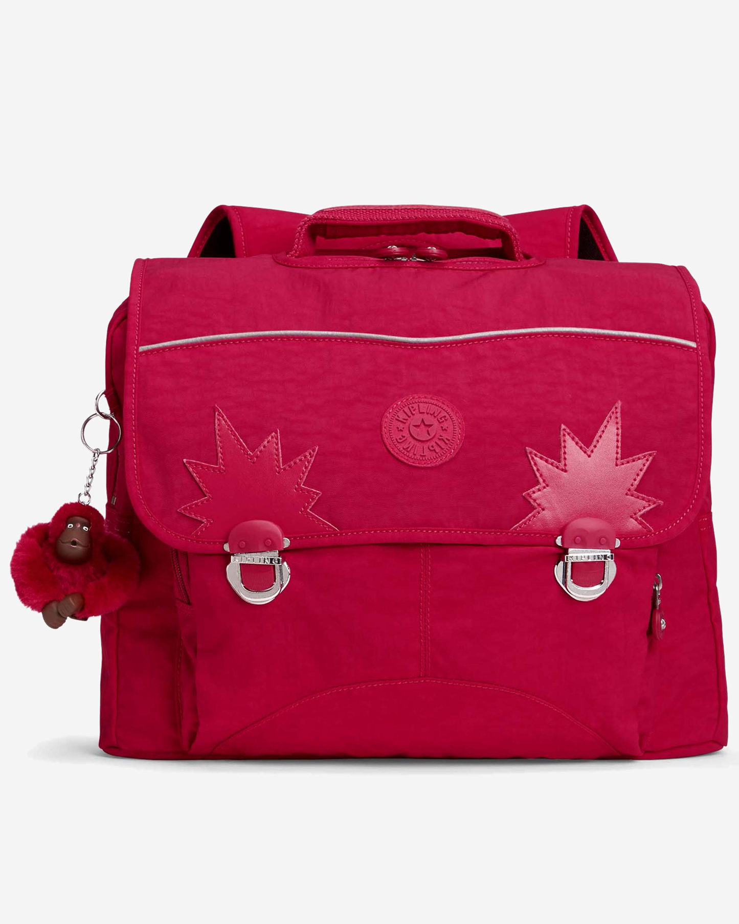 Kipling  Iniko True Pink Medium Backpack (with laptop compartment) 10920-09F