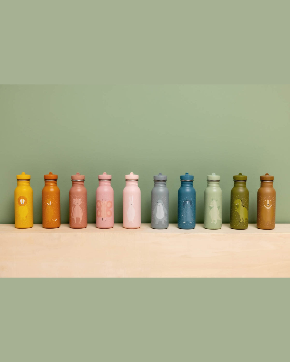 Trixie Stainless Steel Water Bottle - 500ml - Mr. Bear