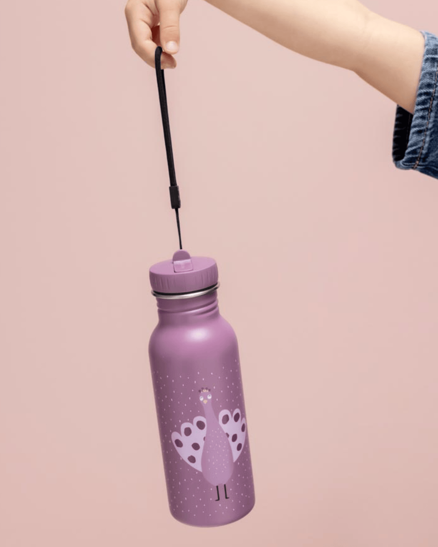 Trixie Stainless Steel Water Bottle - 500ml - Mrs.Peacock