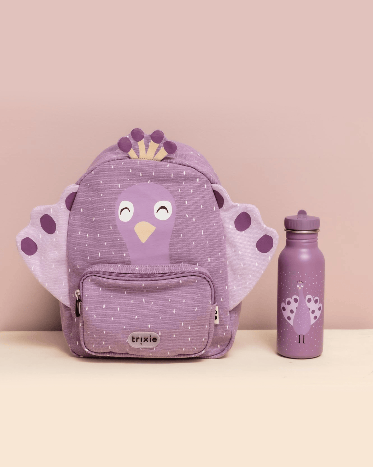 Trixie Stainless Steel Water Bottle - 500ml - Mrs.Peacock