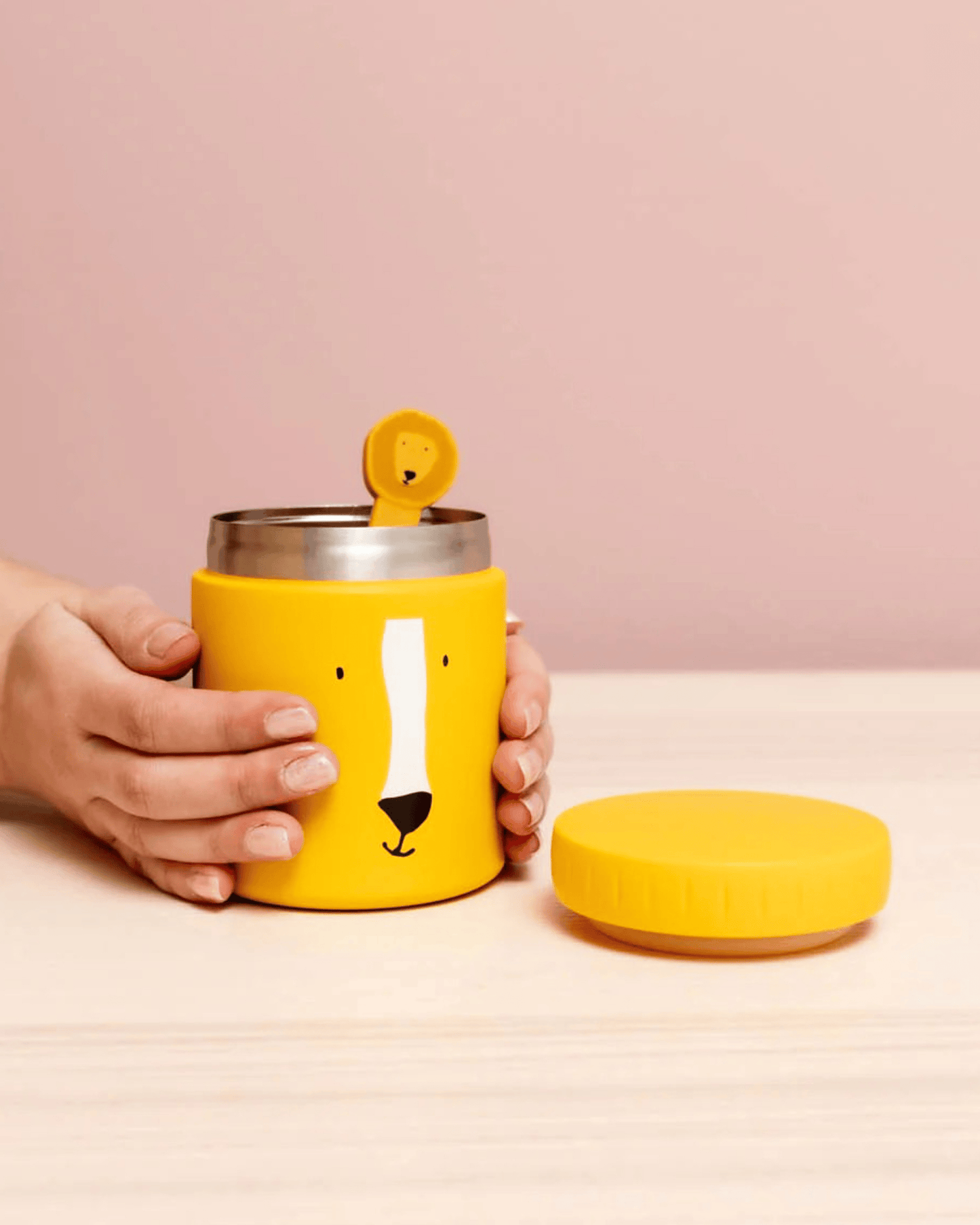 Trixie Double Wall Insulated Food Jar - 350ml - Mr. Lion
