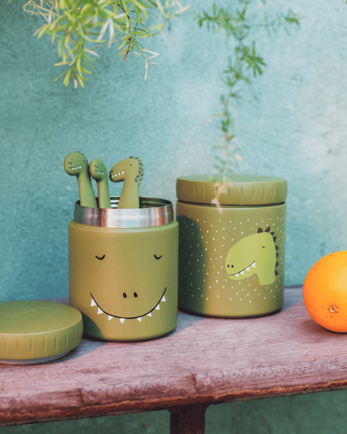 Trixie Double Wall Insulated Food Jar - 500ml - Mr. Dino
