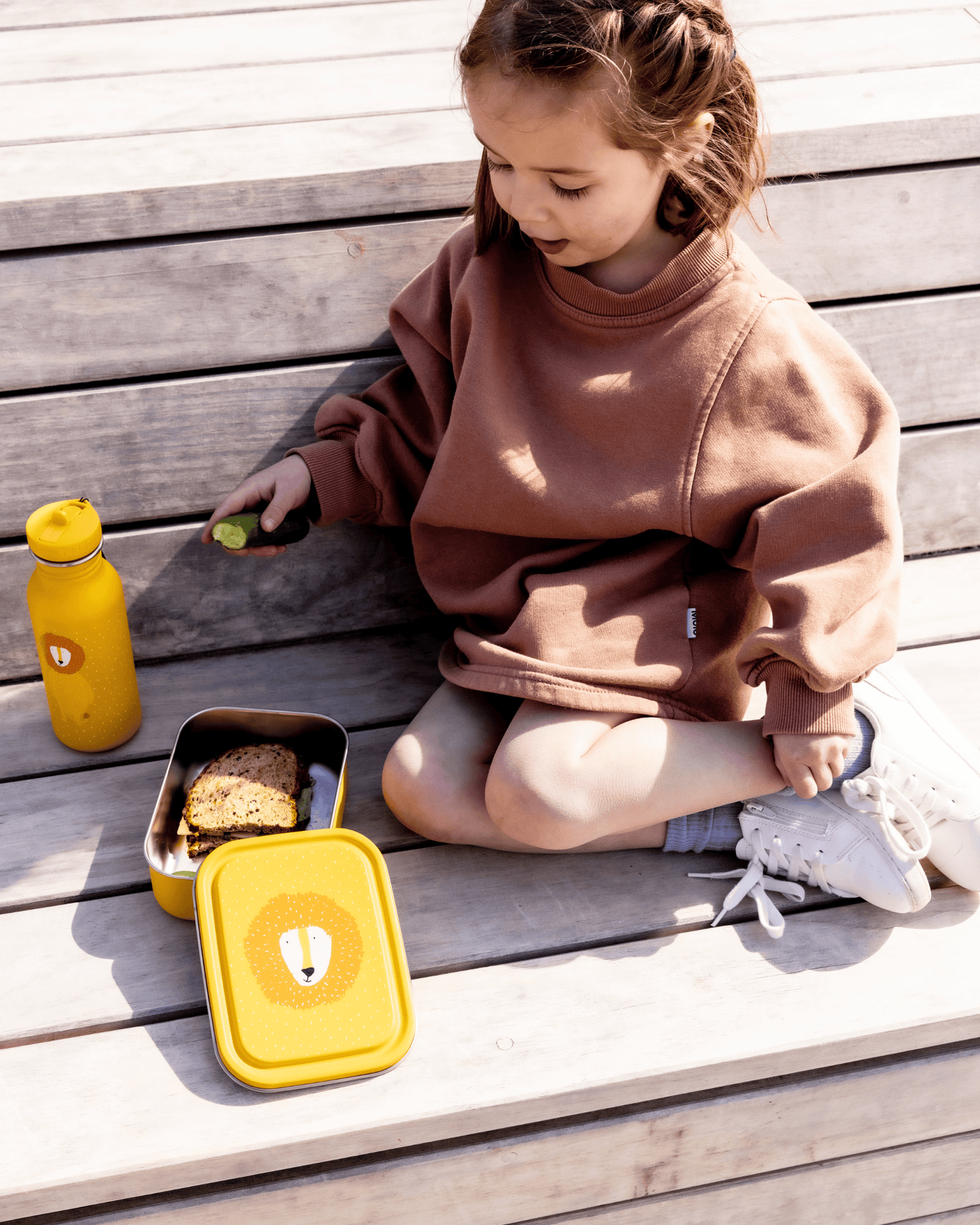 Trixie Stainless Steel Lunch Box Small - Mr. Lion