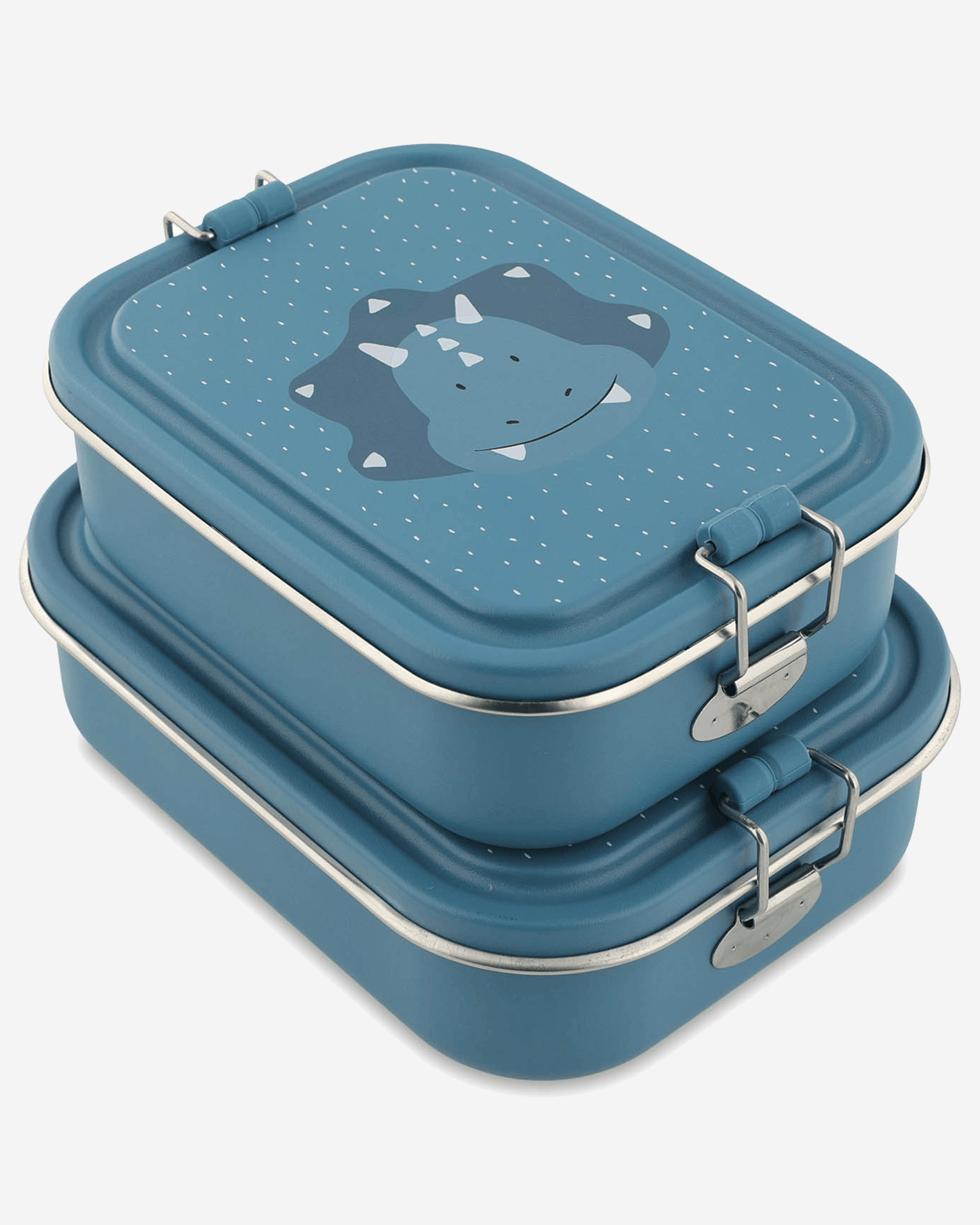 Trixie Stainless Steel Lunch Box Small - Mr. Triceratops