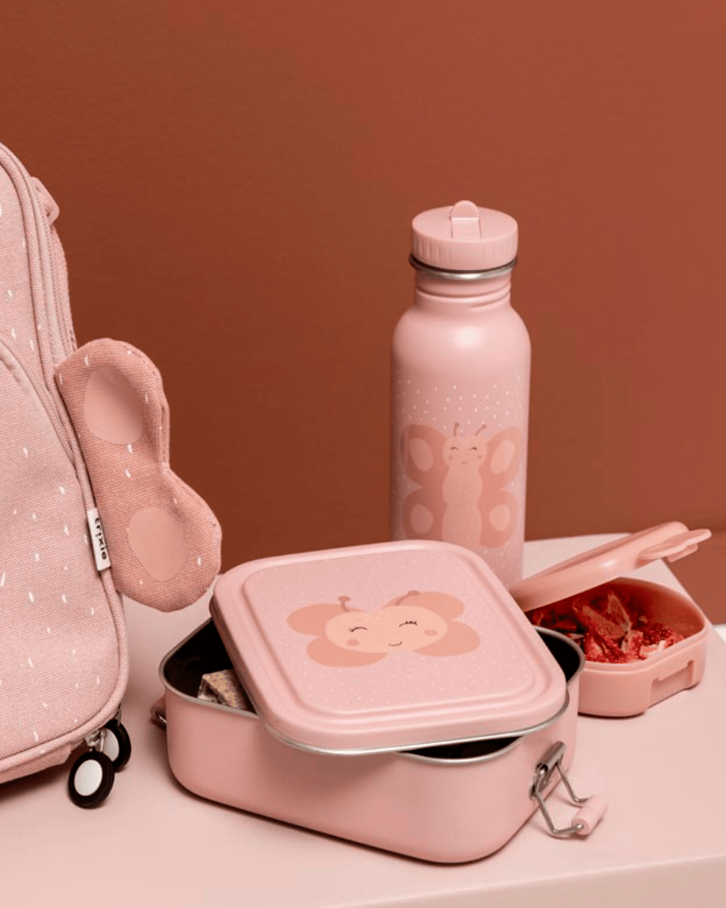 Trixie Stainless Steel Lunch Box Small - Mrs. Butterfly