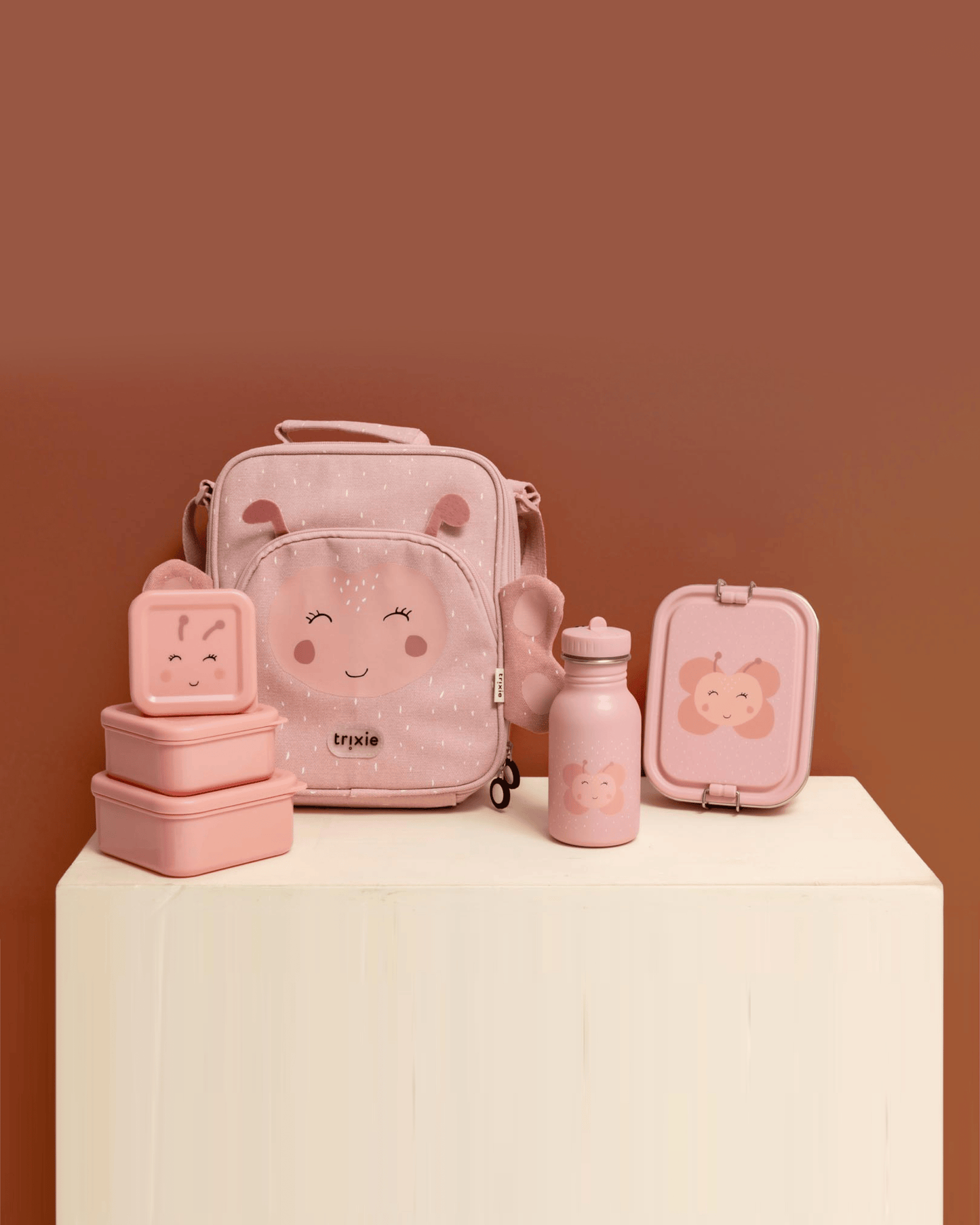 Trixie Stainless Steel Lunch Box Small - Mrs. Butterfly