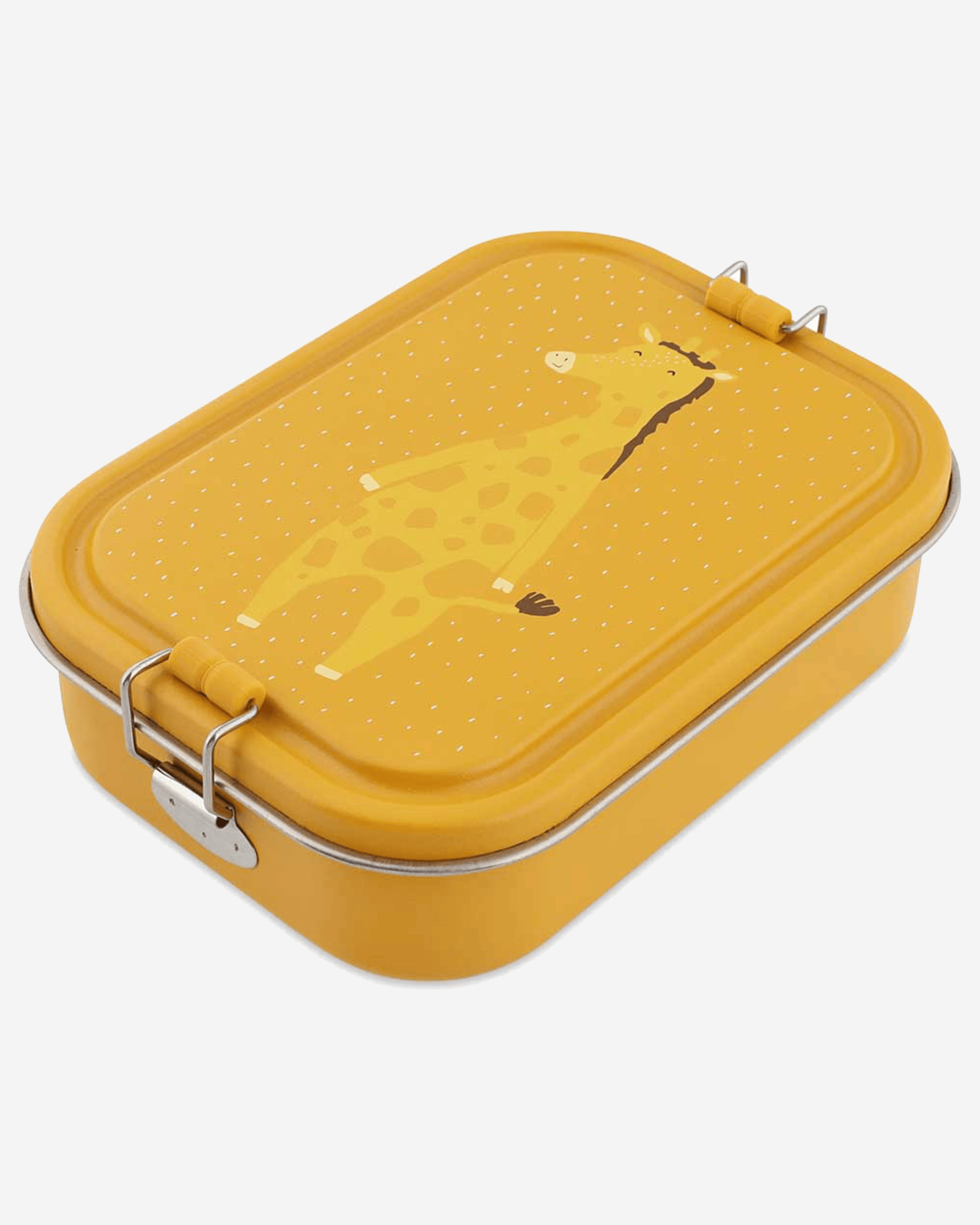 Trixie Stainless Steel Lunch Box Large - 2-Compartment - Mr. Giraffe