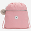 حقيبة ظهر متوسطة (مع رباط سحب) طراز KIPLING Supertaboo Bridal Rose 09487-46Y