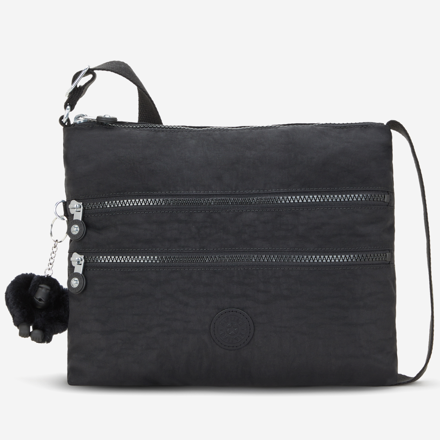 KIPLING Alvar Black Noir Medium crossbody 13335-P39
