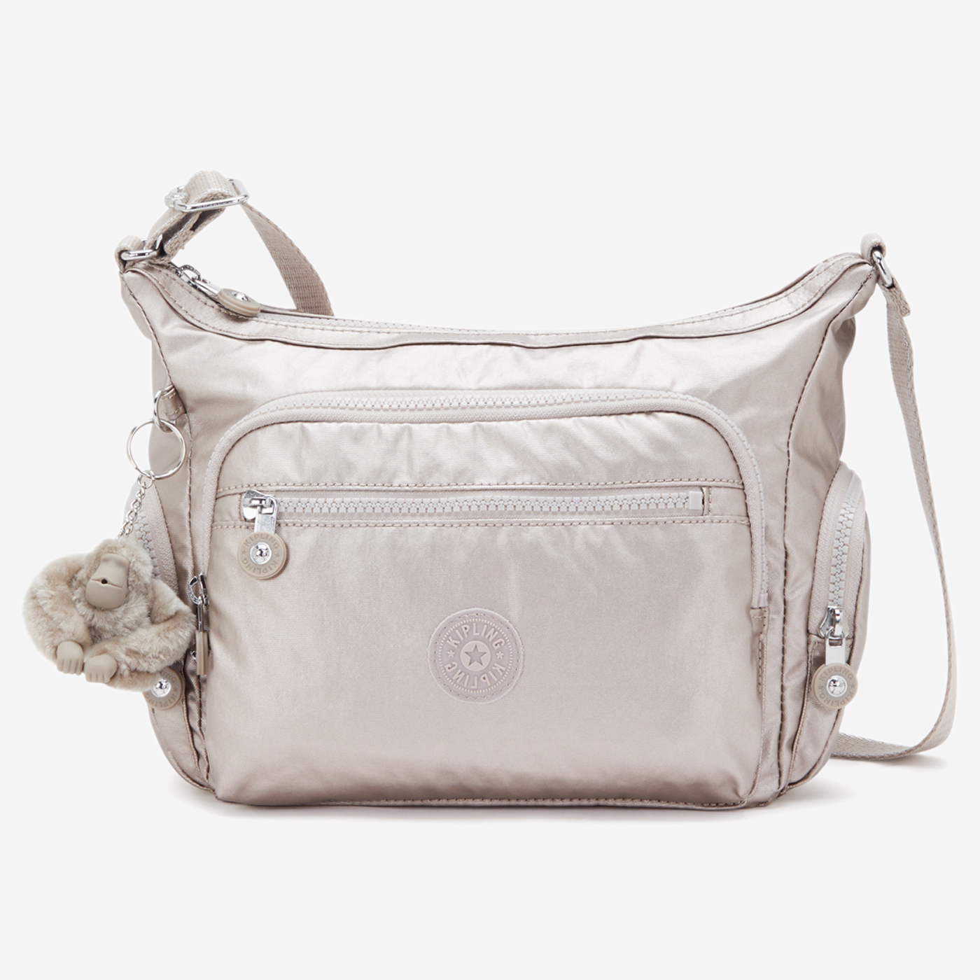 KIPLING Gabbie S Metallic Glow Medium crossbody I2532-48I