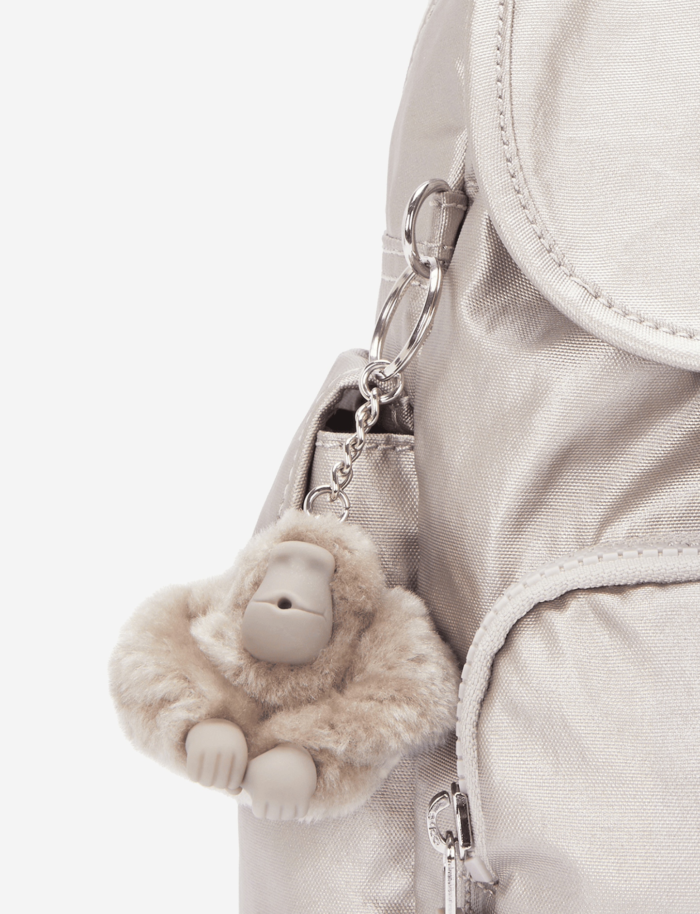 حقيبة ظهر صغيرة KIPLING City Pack Mini Metallic Glow I2671-48I