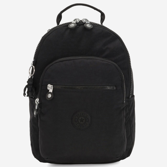 KIPLING Seoul S Black Noir Small backpack (with tablet compartment) I4082-P39