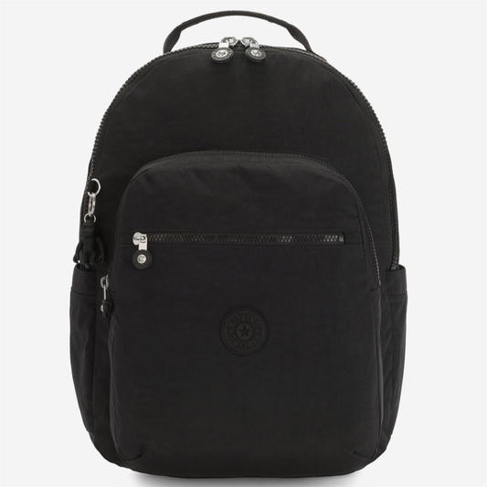 KIPLING Seoul Black Noir Large backpack I5210-P39