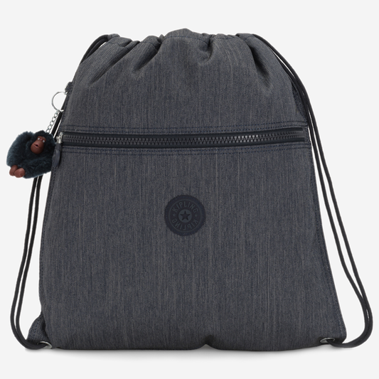 KIPLING Supertaboo Marine Navy Medium backpack (with drawstring) I6797-58C