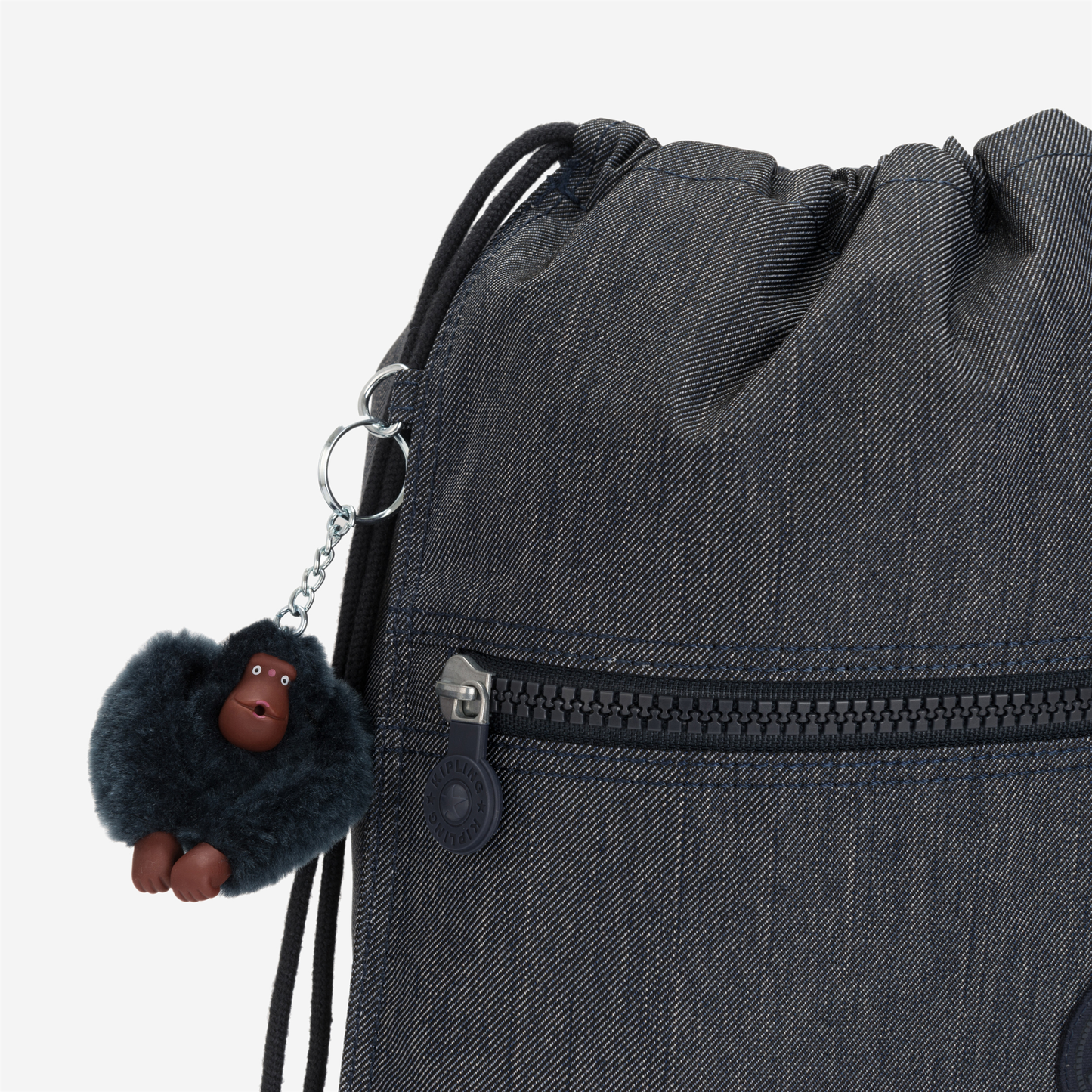 KIPLING Supertaboo Marine Navy Medium backpack (with drawstring) I6797-58C