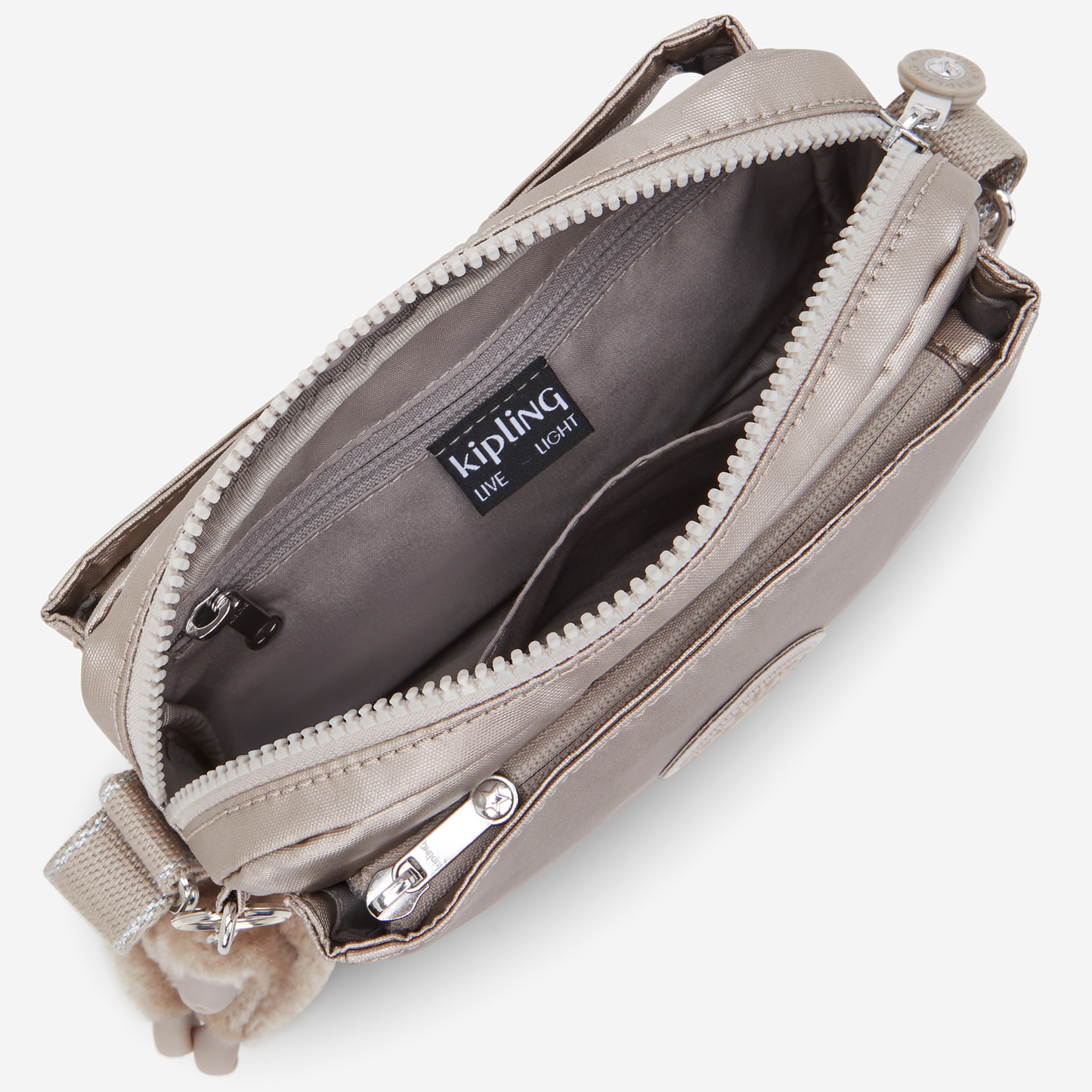 KIPLING Abanu Metallic Glow Small crossbody I7248-48I