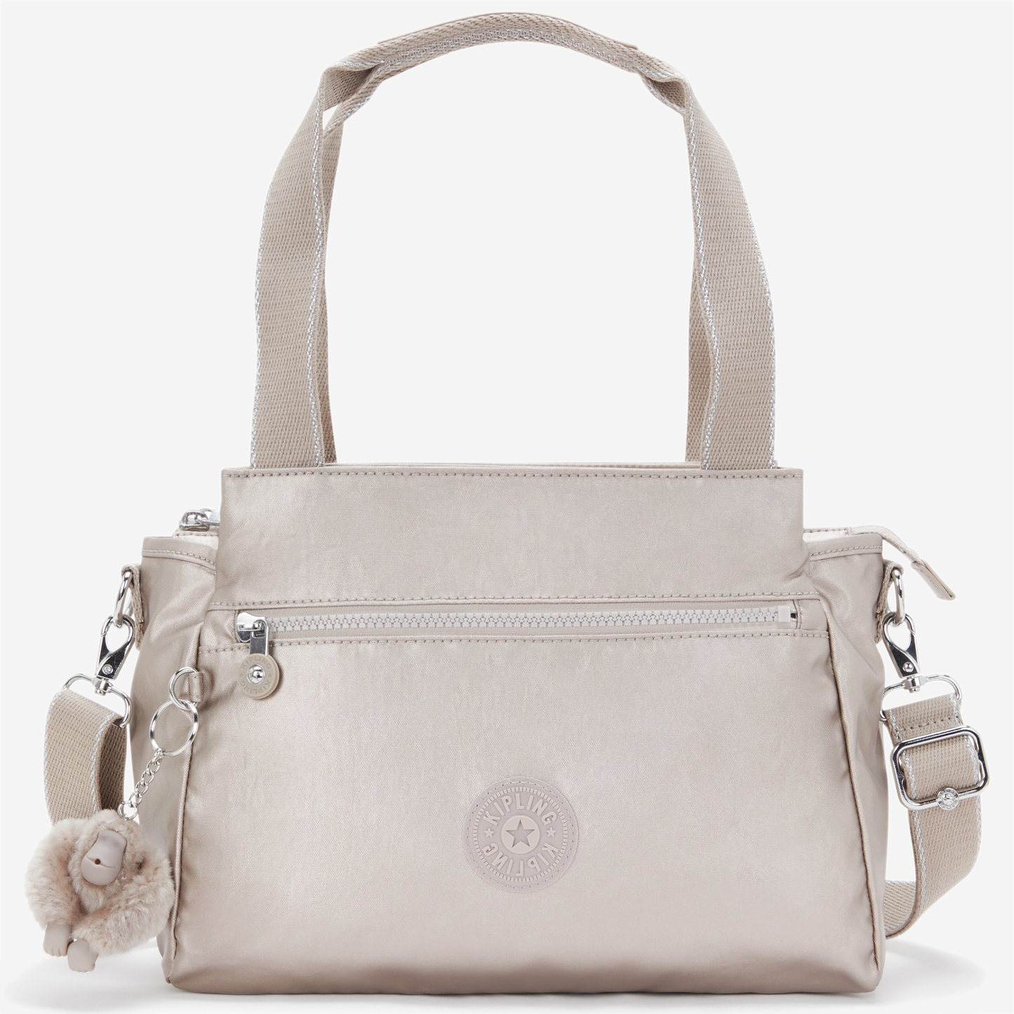 KIPLING Elysia Metallic Glow Medium shoulderbag (with removable shoulderstrap) 43793-48I