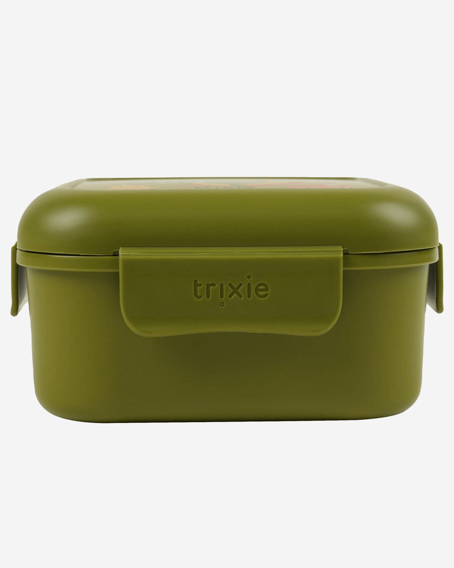 Trixie Snack Box With Clips - Fireman Mr. Dino