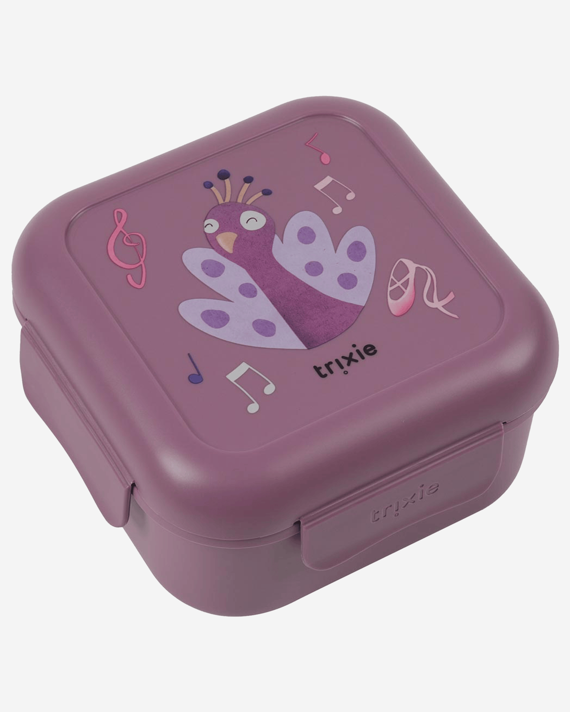 Trixie Snack Box With Clips -  Ballerina Mrs. Peacock