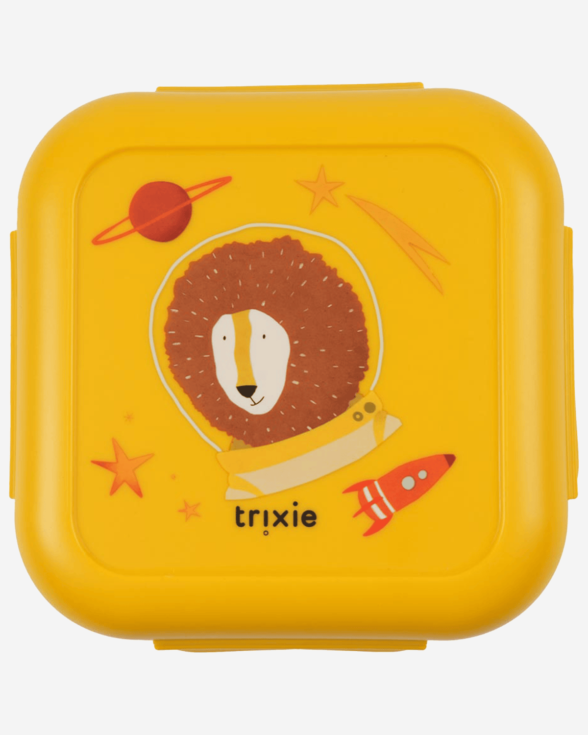 Trixie Snack Box With Clips - Spaceman Mr. Lion