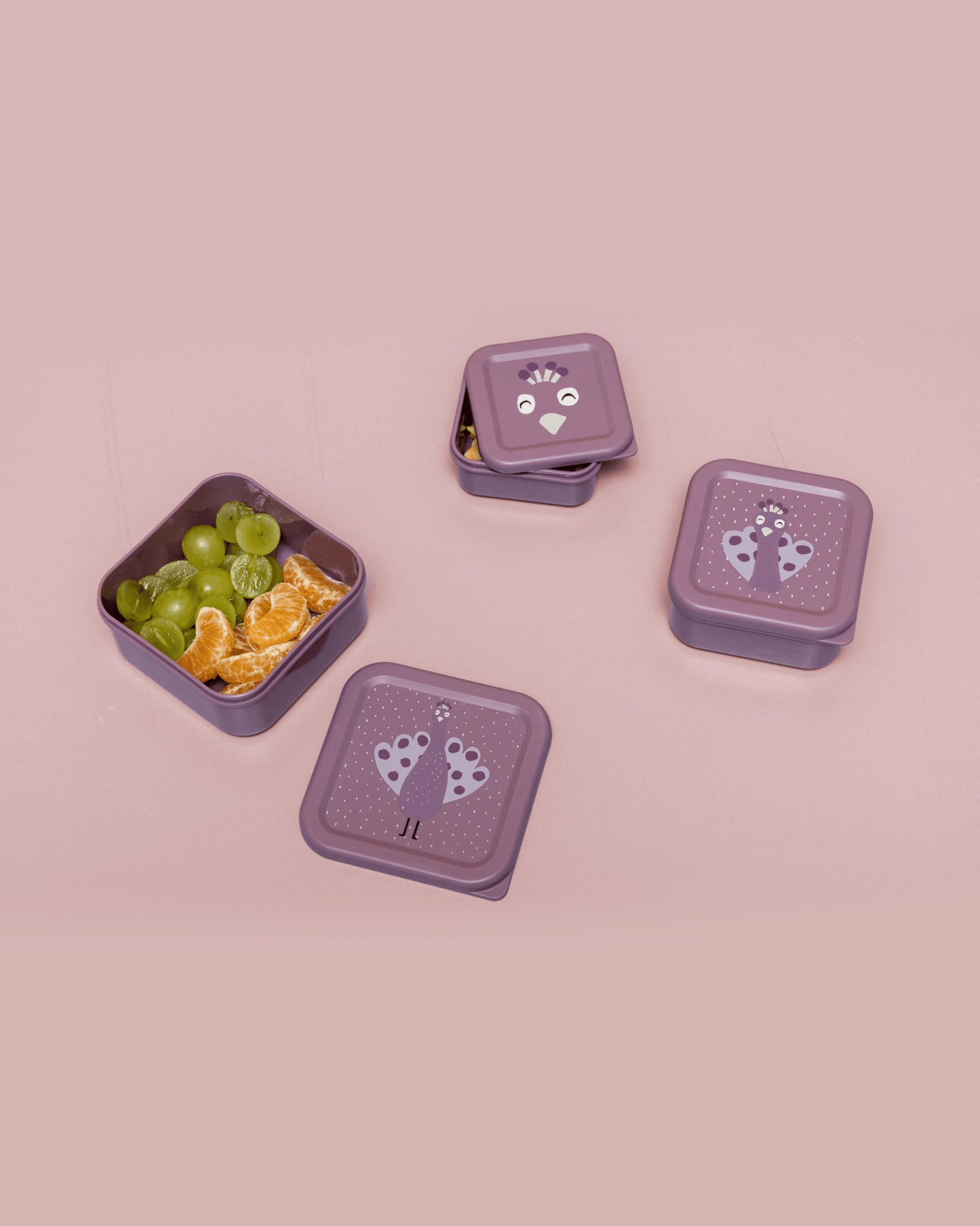 Trixie Snack Box Nesting - Set of 3 - Mrs. Peacock