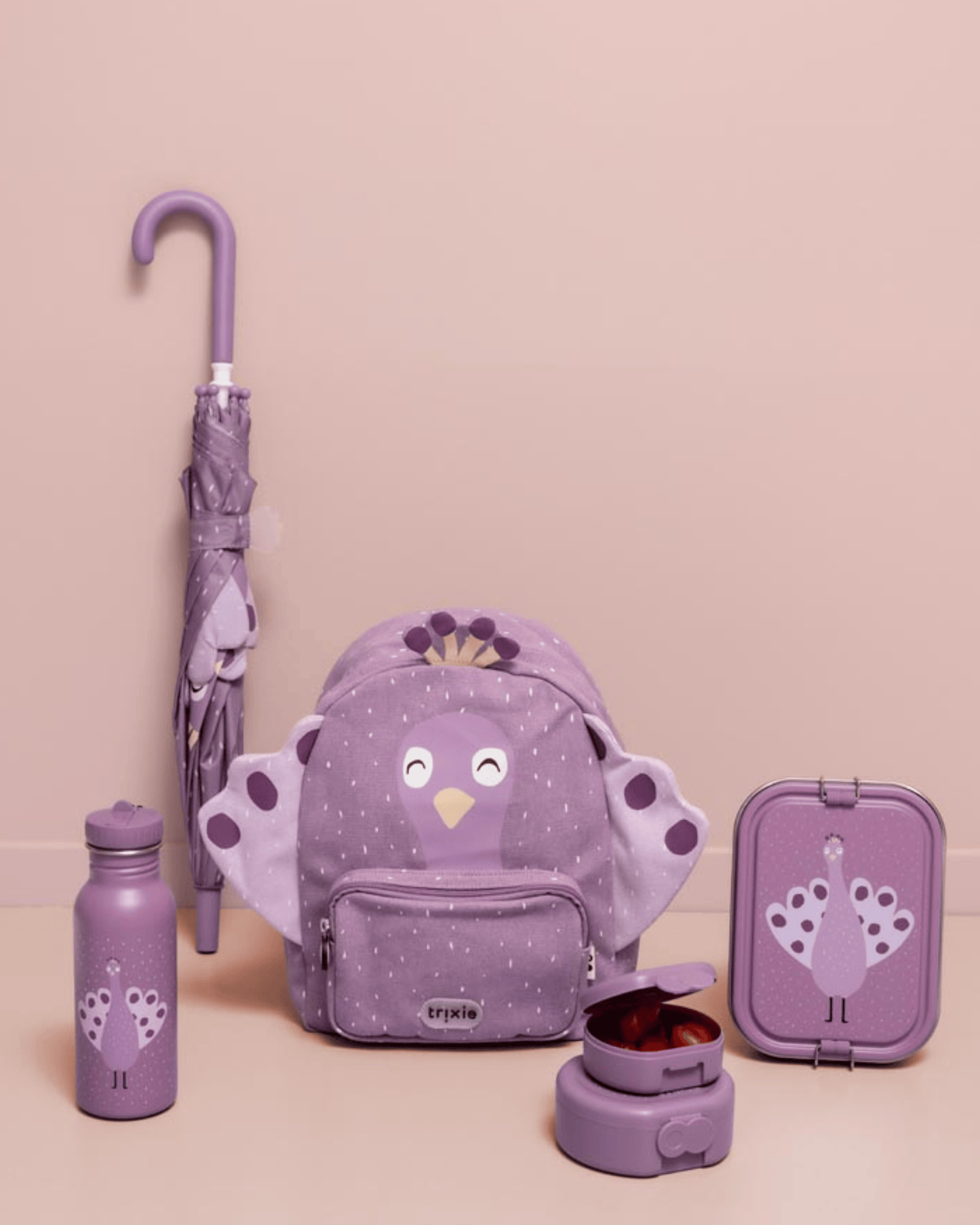 Trixie Snack Box With Clip - Set of 2 - Mrs. Peacock