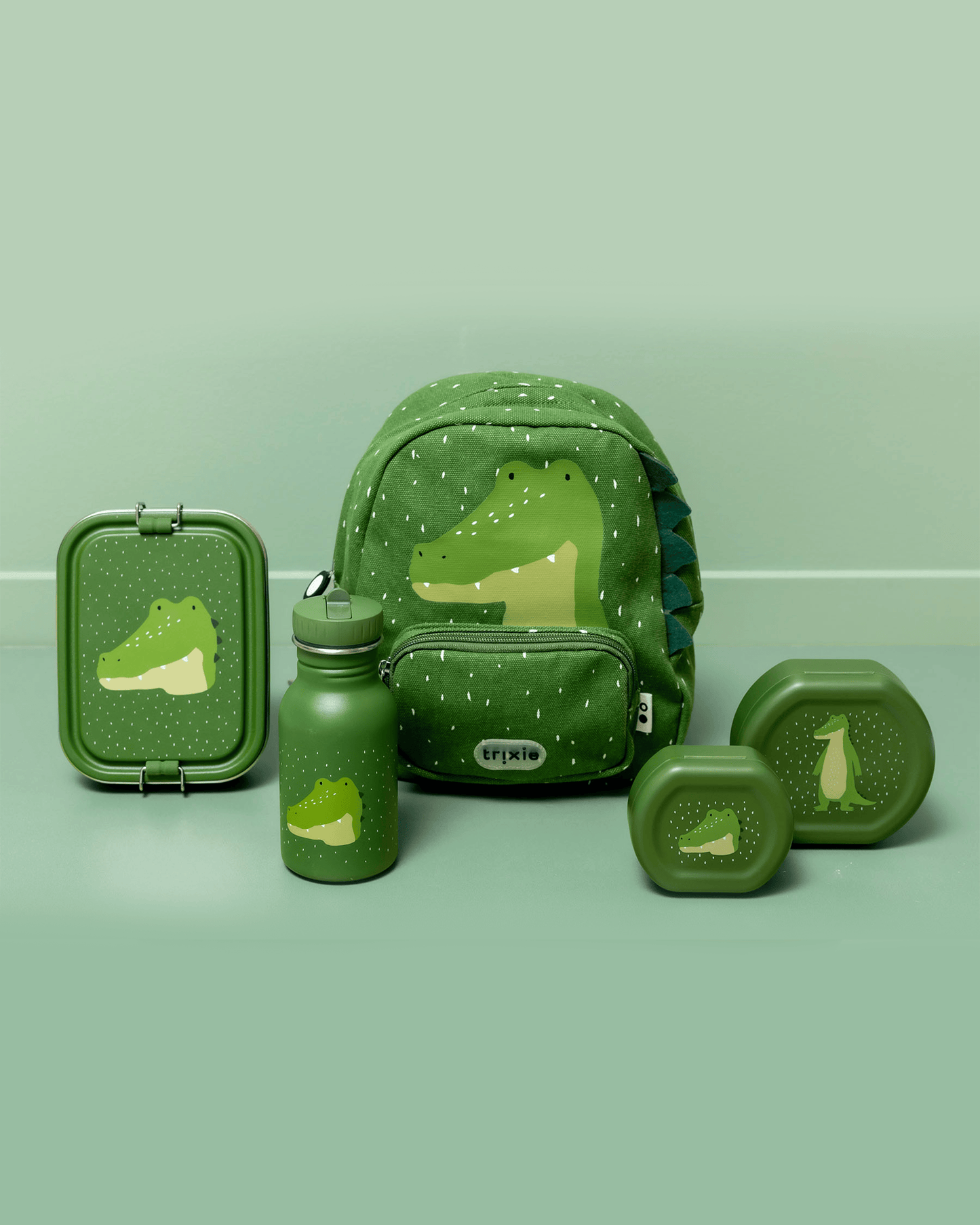 Trixie Snack Box With Clip - Set of 2 - Mr. Alligator