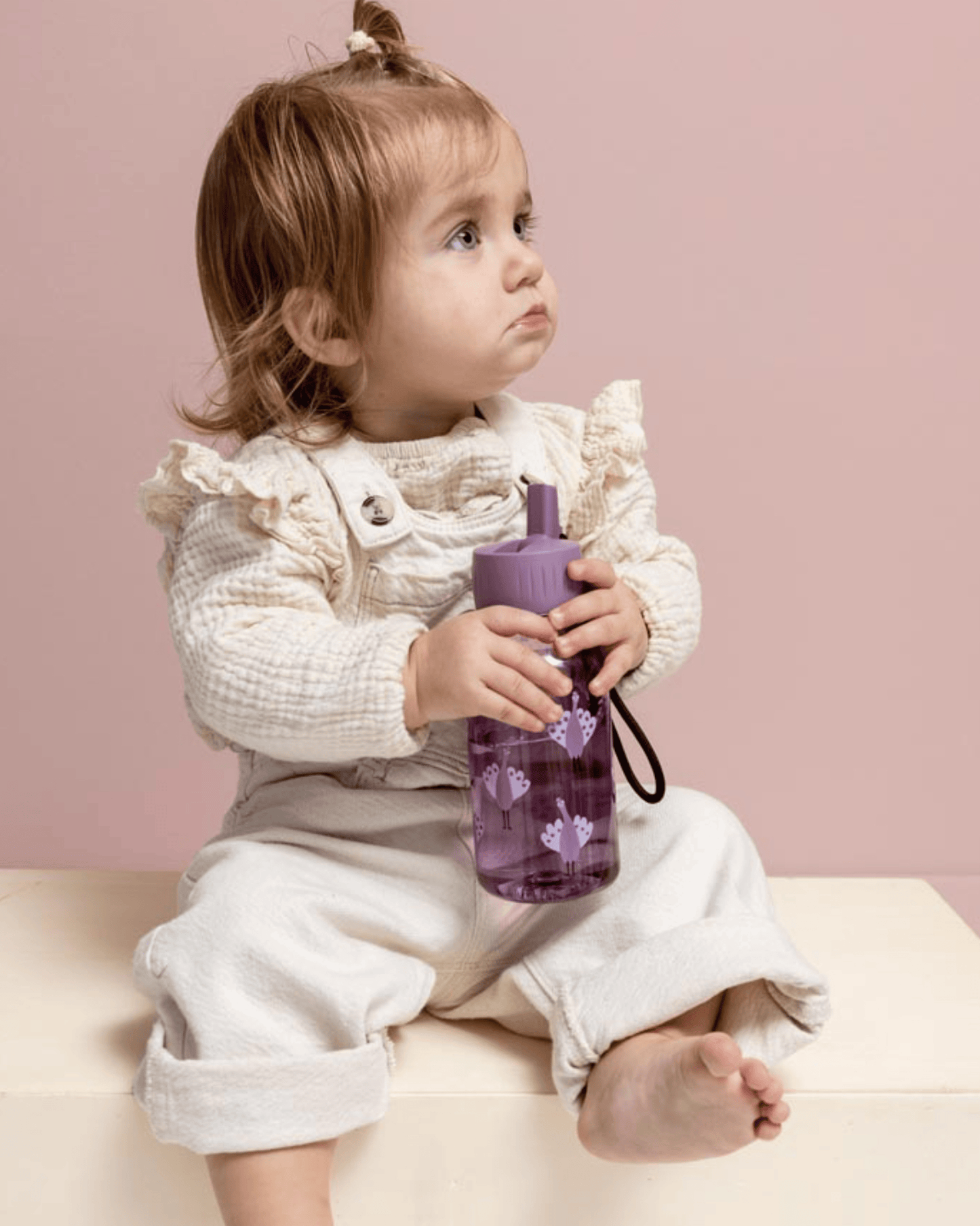 Trixie Tritan™ Water Bottle - 350ml - Proud Peacock