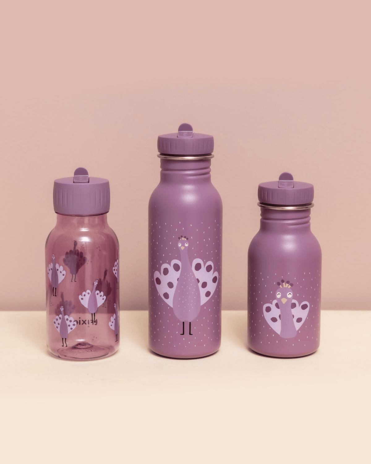 Trixie Tritan™ Water Bottle - 350ml - Proud Peacock