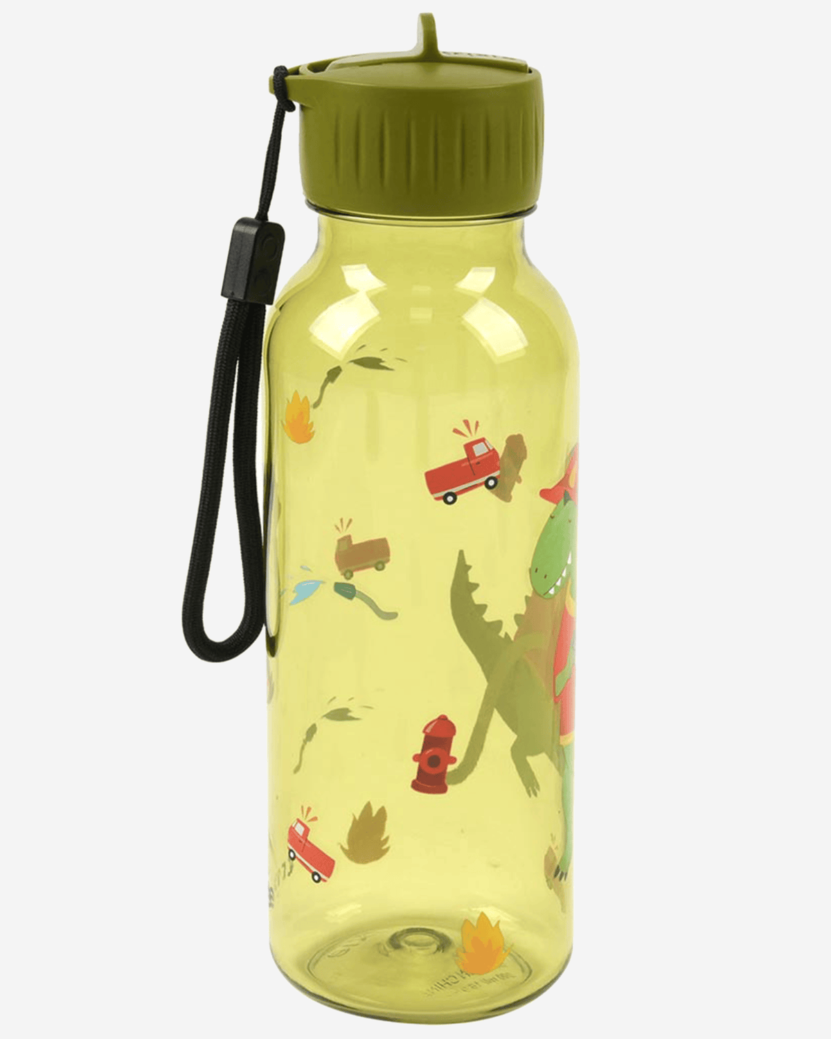 Trixie Tritan™ Water Bottle - 500ml - Fireman Mr. Dino