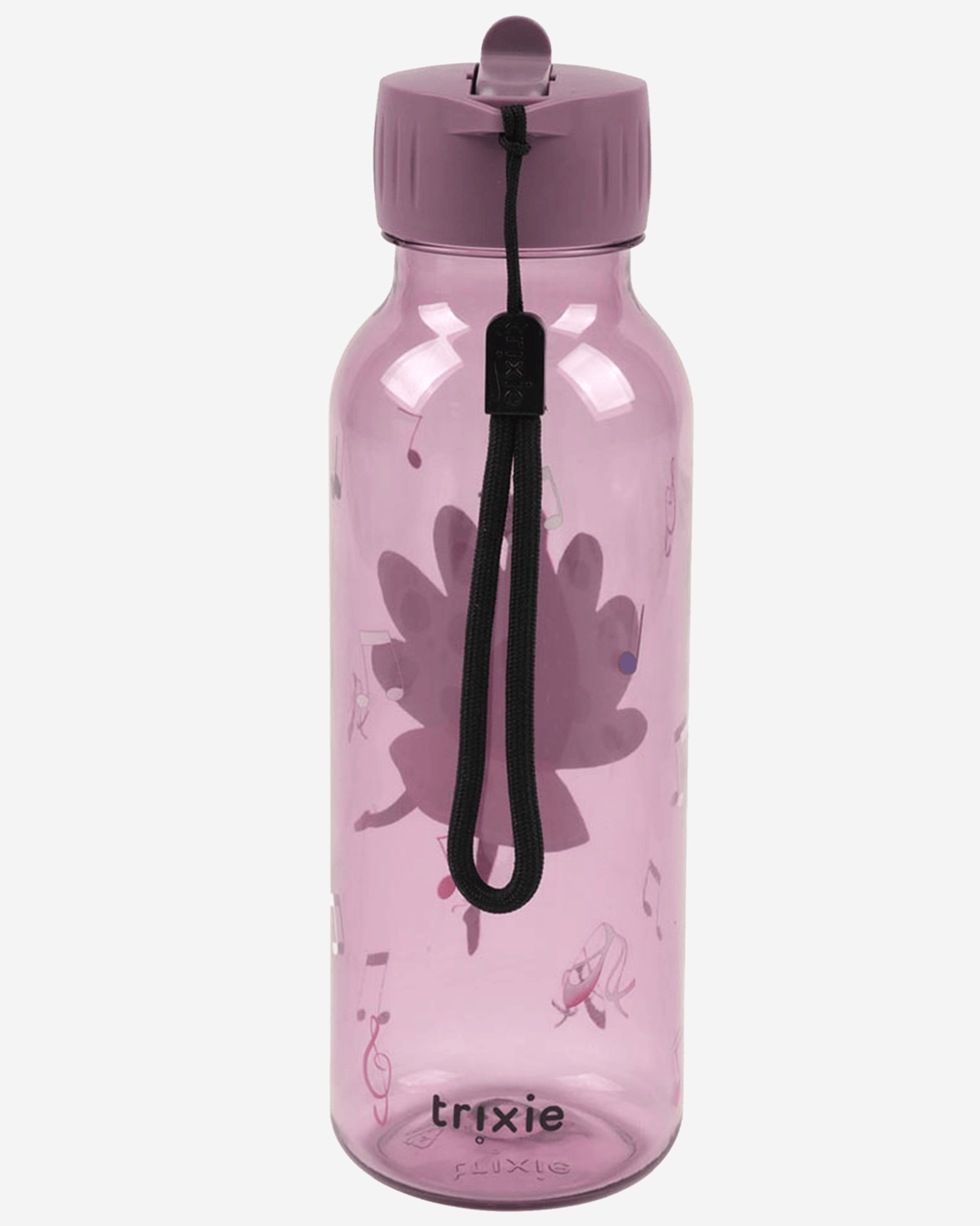 Trixie Tritan™ Water Bottle - 500ml - Ballerina Mrs. Peacock
