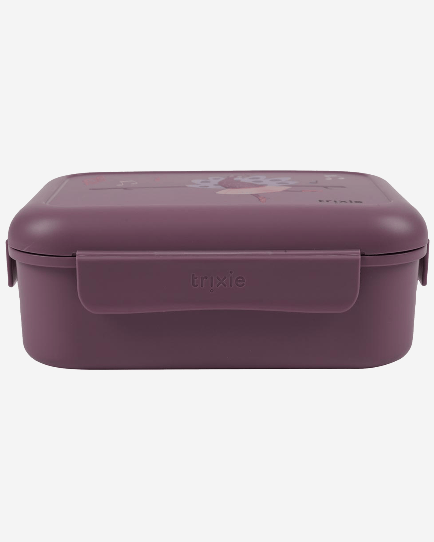 Trixie Lunch Box With Clips - Ballerina Mrs. Peacock