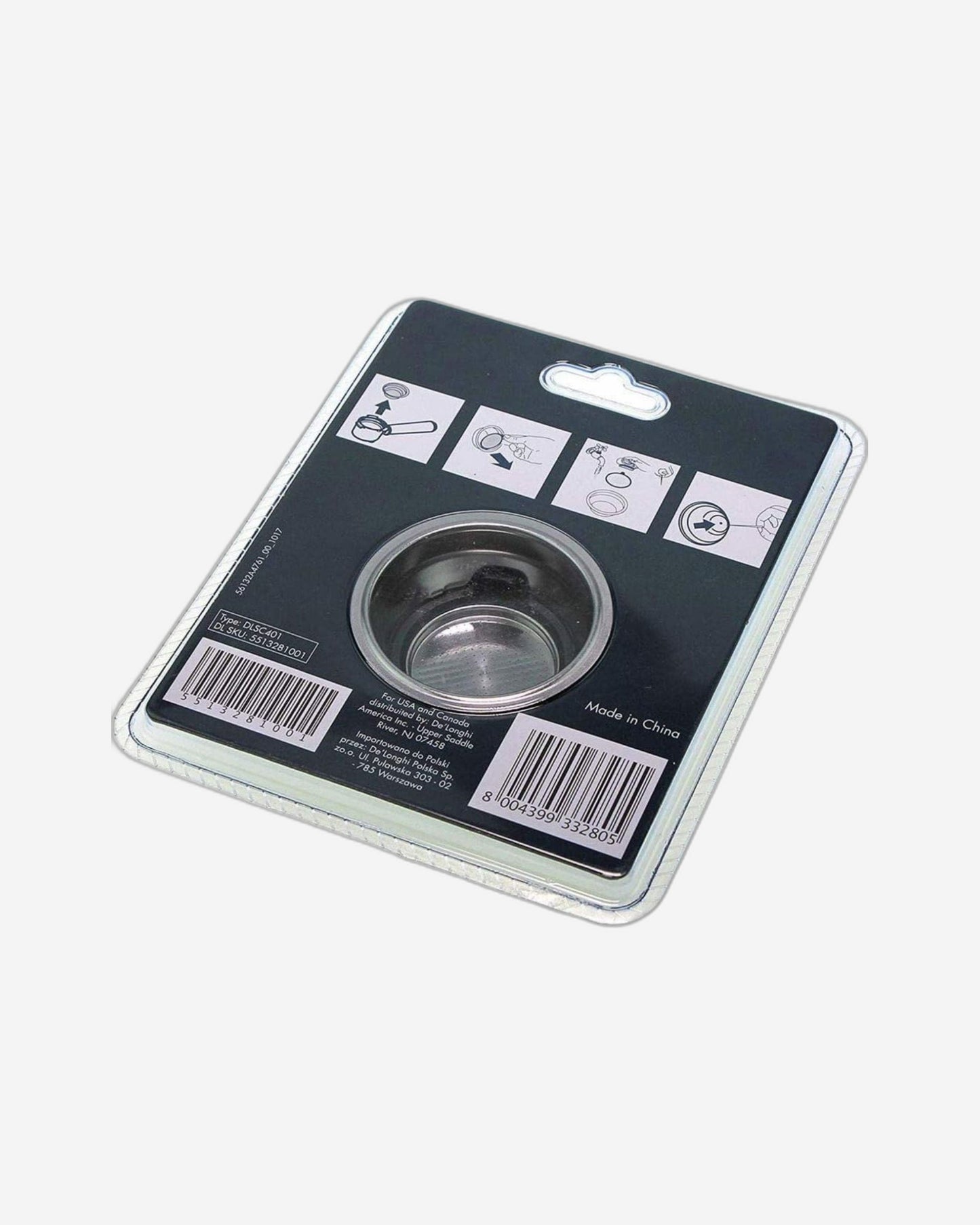 فلتر ديلونجي سهل التنظيف سعة 2 كوب