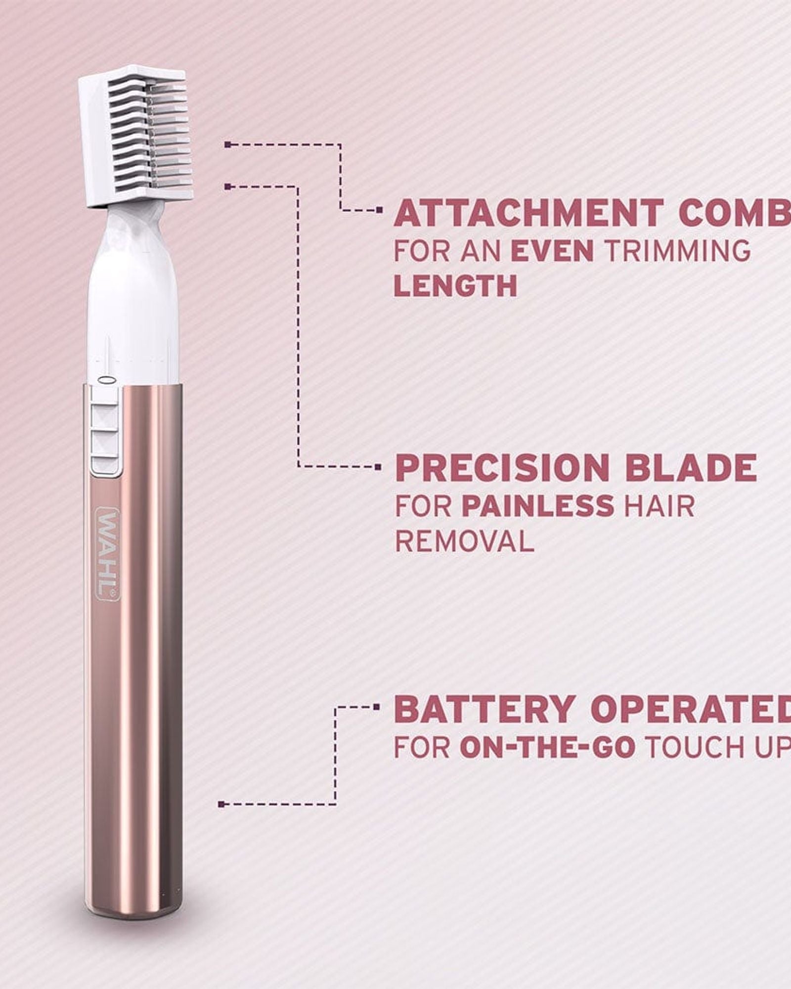 ماكينة تشذيب الحواجب بيور كونفيدنس من وال - 5640-4427