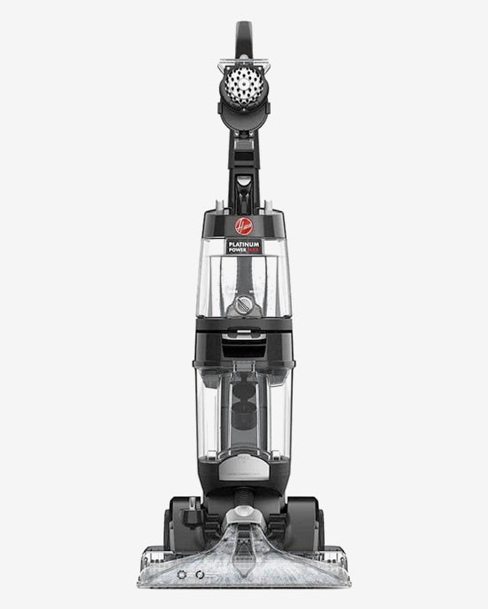 غسالة السجاد والأرضيات الصلبة هوفر بلاتينيوم باور ماكس، فرشاة دوارة 360 درجة معاكسة، بتقنية أكوا سبين XL، مناسبة للمنزل والمكتب والمجالس والمزيد، لون أسود، ضمان لمدة عام - CWKTH012